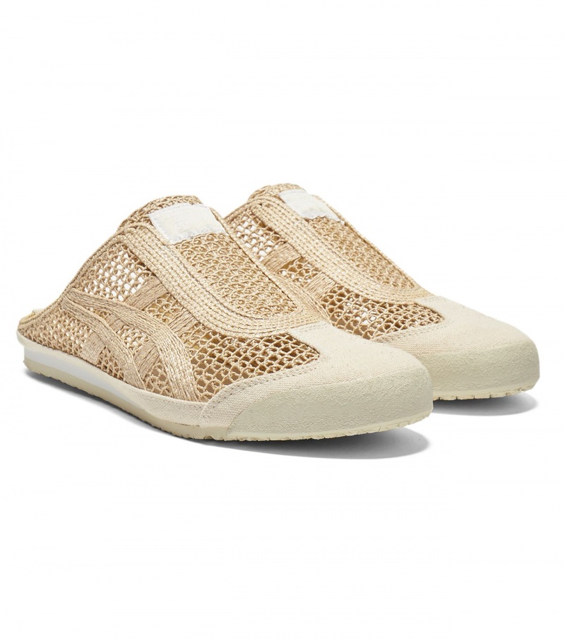 Men's Onitsuka Tiger Mexico 66 Sabot Mexico 66 Beige | 81069-HSUJ