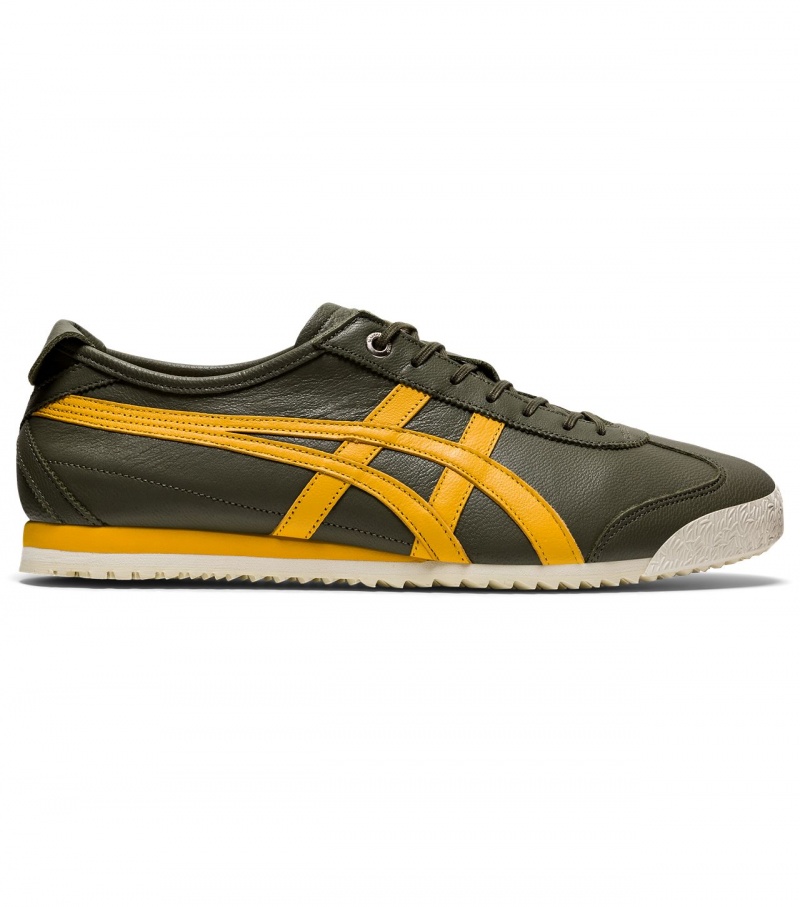 Men\'s Onitsuka Tiger Mexico 66 Sd Mexico 66 Green / Yellow | 59617-FRQC