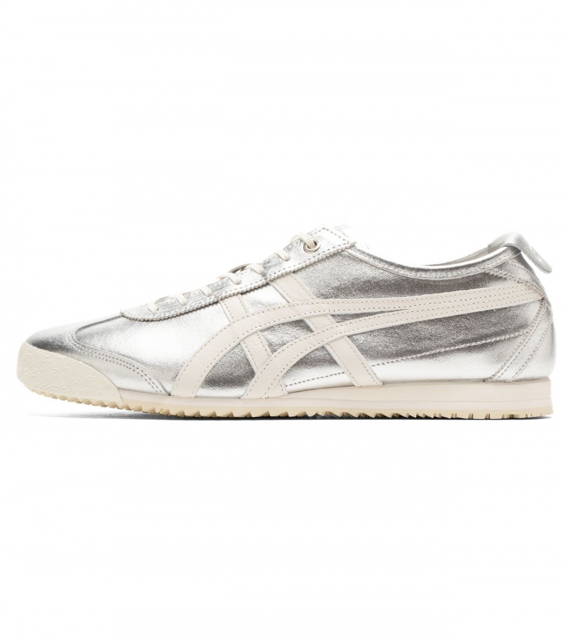 Men's Onitsuka Tiger Mexico 66 Sd Mexico 66 Silver / Cream | 97105-YLWT