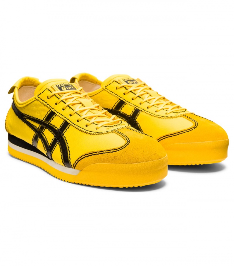 Men's Onitsuka Tiger Mexico 66 Sd Pf Mexico 66 Yellow / Black | 78452-HRXG