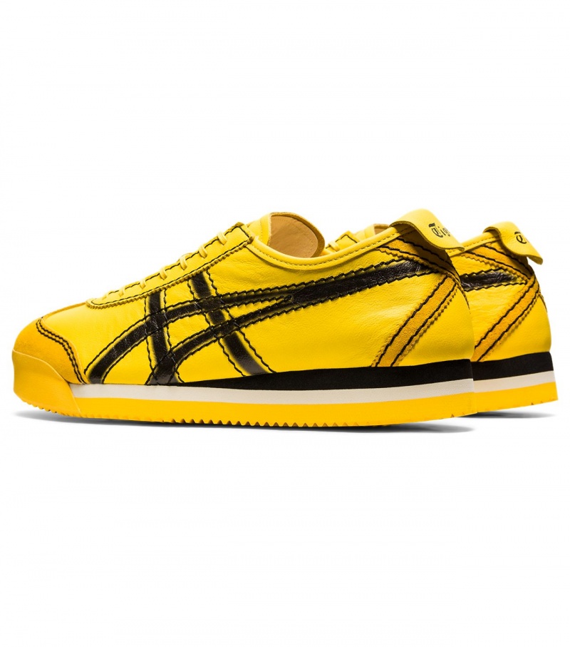 Men's Onitsuka Tiger Mexico 66 Sd Pf Mexico 66 Yellow / Black | 78452-HRXG