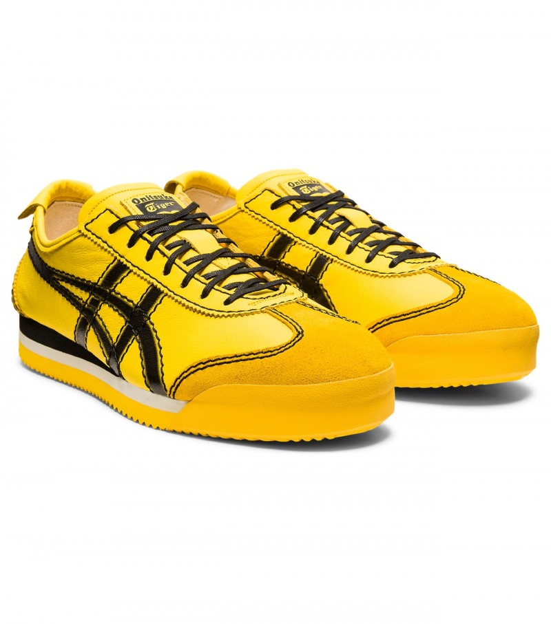 Men's Onitsuka Tiger Mexico 66 Sd Pf Mexico 66 Yellow / Black | 78452-HRXG