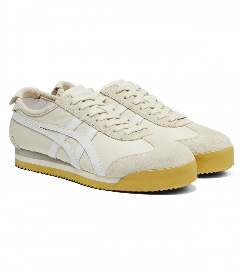 Men's Onitsuka Tiger Mexico 66 Sd Pf Mexico 66 Cream / White | 63584-ZGLB