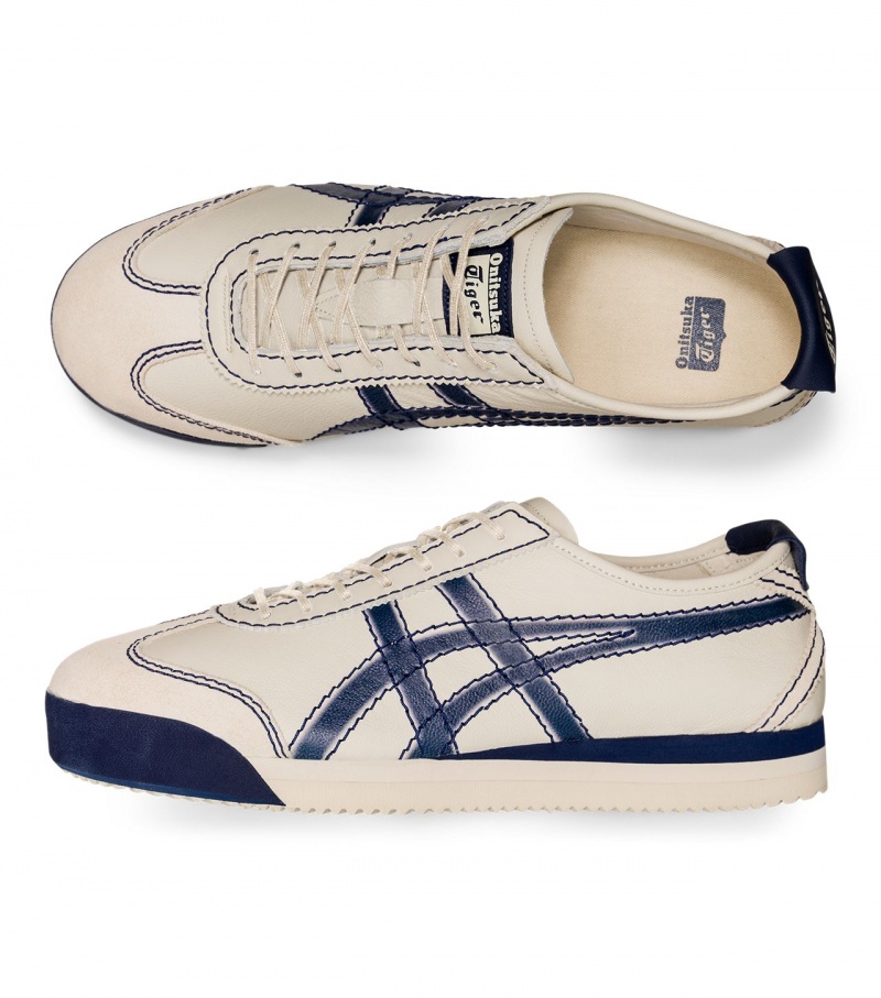 Men's Onitsuka Tiger Mexico 66 Sd Pf Mexico 66 Navy | 70298-JVLI