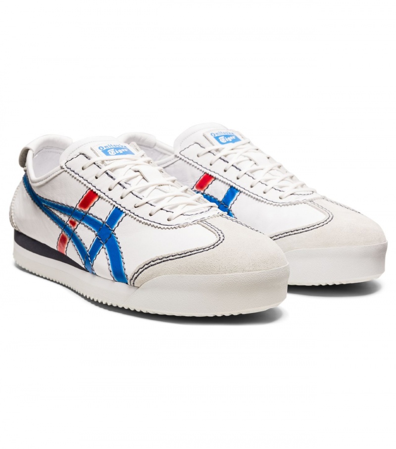 Men's Onitsuka Tiger Mexico 66 Sd Pf Mexico 66 White / Blue | 40369-WZOI