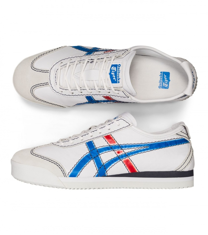 Men's Onitsuka Tiger Mexico 66 Sd Pf Mexico 66 White / Blue | 40369-WZOI