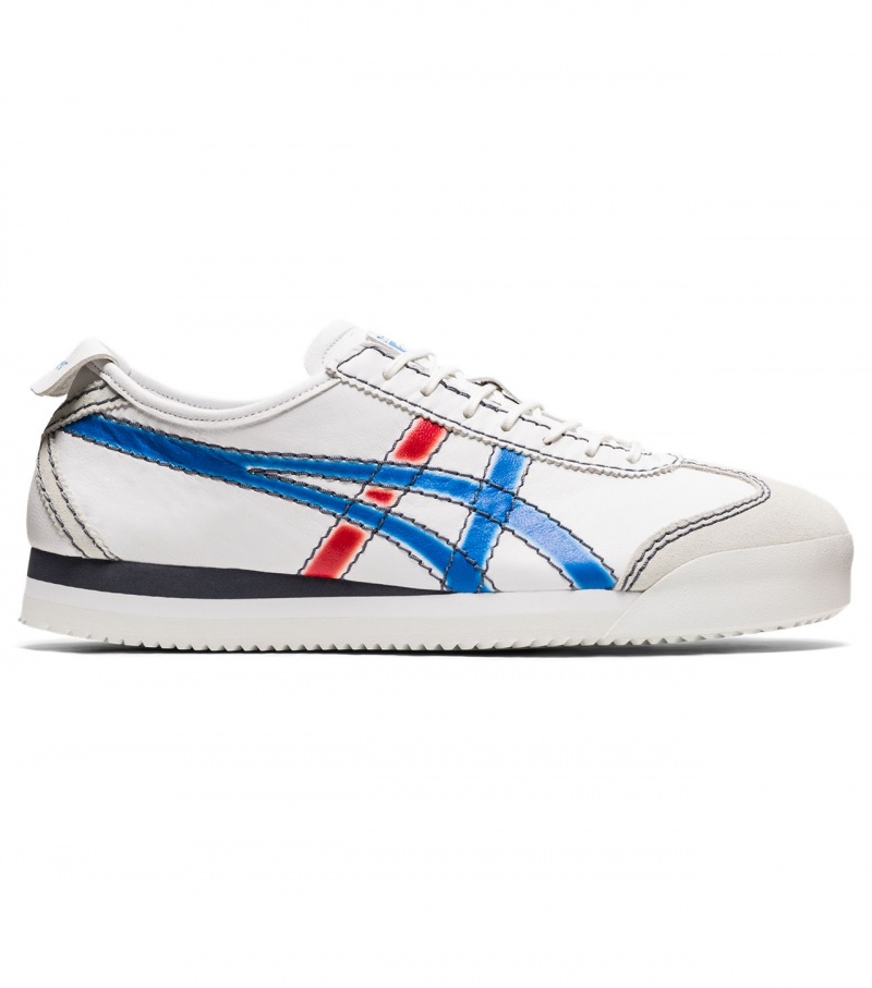 Men\'s Onitsuka Tiger Mexico 66 Sd Pf Mexico 66 White / Blue | 40369-WZOI