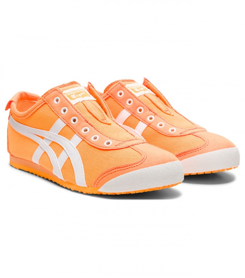 Men's Onitsuka Tiger Mexico 66 Slip-On Mexico 66 Orange / White | 45768-ZSUP