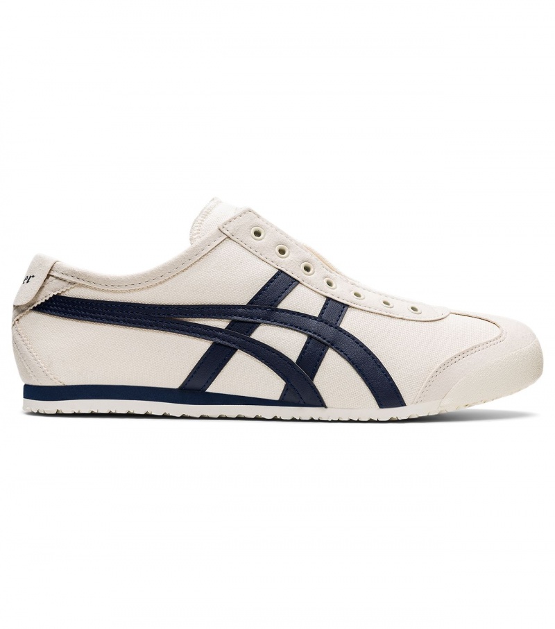 Men\'s Onitsuka Tiger Mexico 66 Slip-On Mexico 66 White | 75940-QLIO