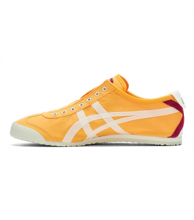 Men's Onitsuka Tiger Mexico 66 Slip-On Mexico 66 Orange / Cream | 21847-CNKF