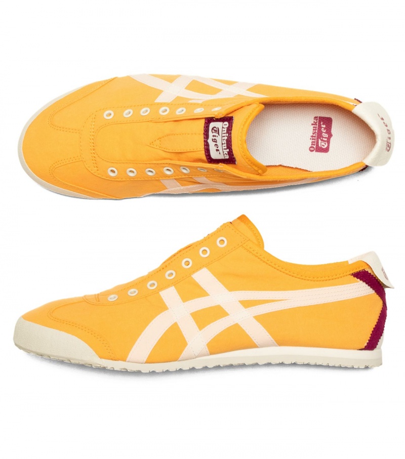 Men's Onitsuka Tiger Mexico 66 Slip-On Mexico 66 Orange / Cream | 21847-CNKF