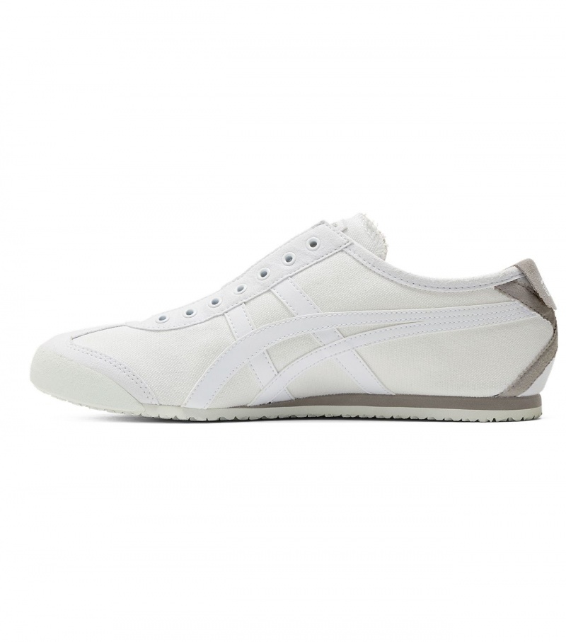 Men's Onitsuka Tiger Mexico 66 Slip-On Mexico 66 White | 78519-MTYJ