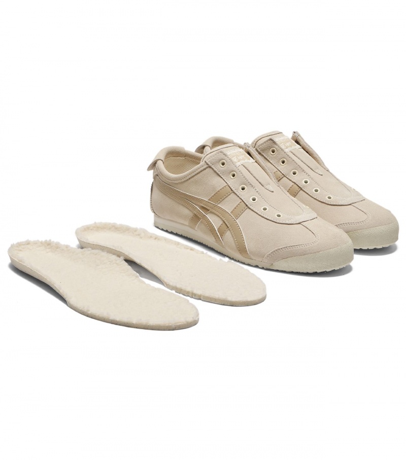 Men's Onitsuka Tiger Mexico 66 Slip-On Mexico 66 Beige | 07258-KXDN