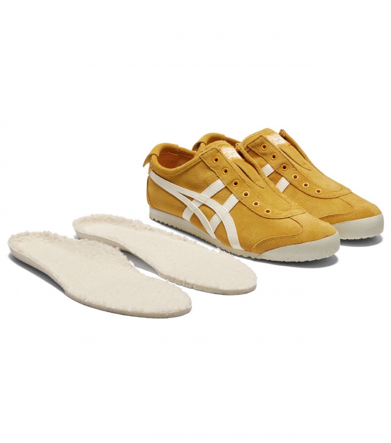 Men's Onitsuka Tiger Mexico 66 Slip-On Mexico 66 Cream | 82461-IUEC