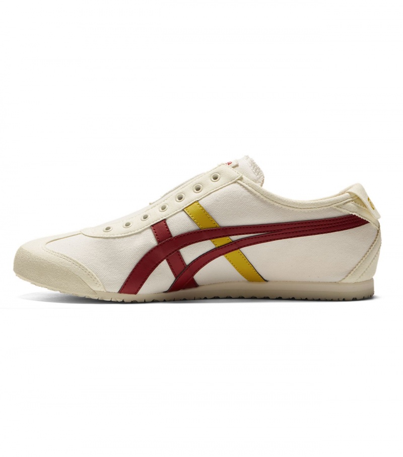 Men's Onitsuka Tiger Mexico 66 Slip-On Mexico 66 White | 80456-ZIPK