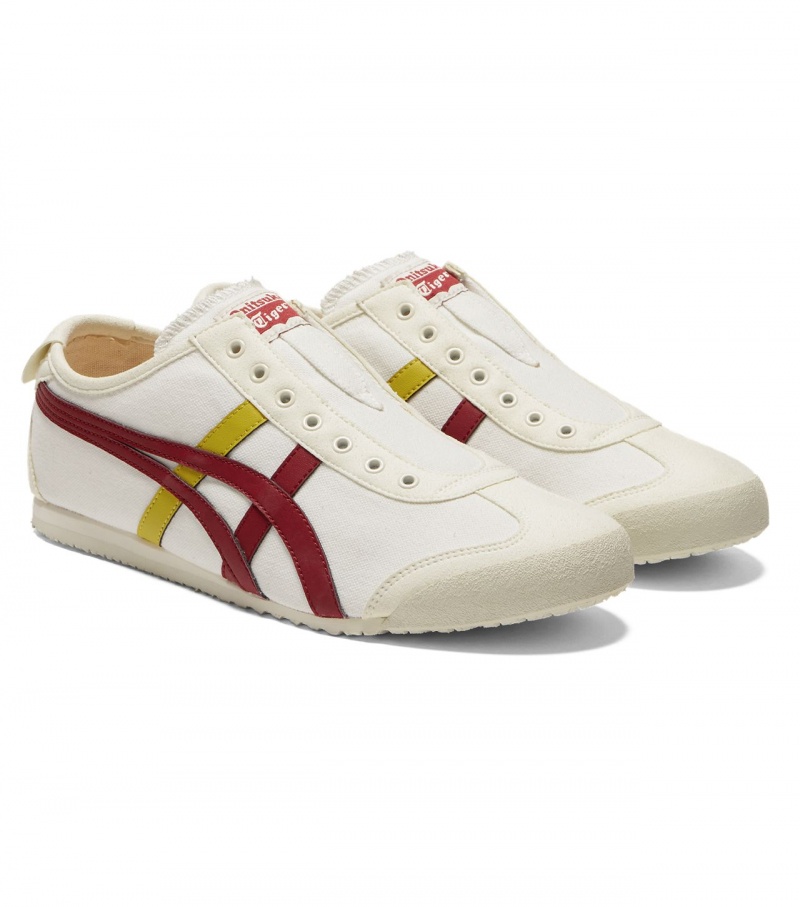 Men's Onitsuka Tiger Mexico 66 Slip-On Mexico 66 White | 80456-ZIPK