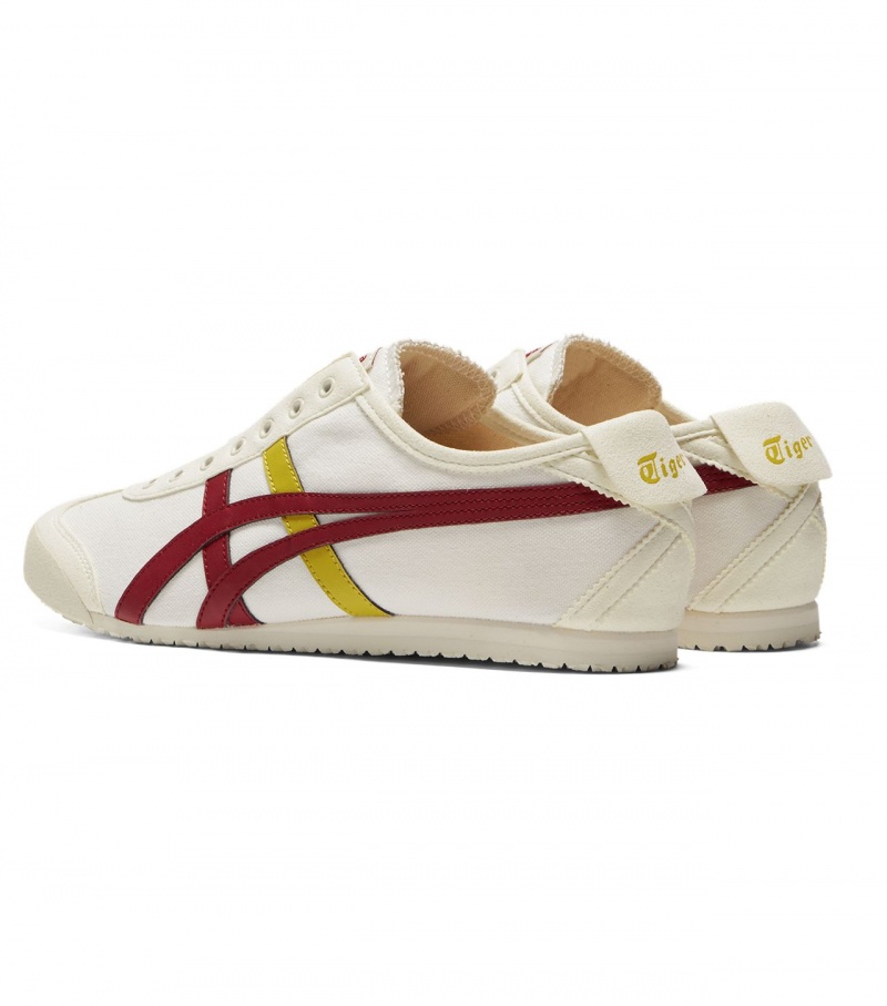 Men's Onitsuka Tiger Mexico 66 Slip-On Mexico 66 White | 80456-ZIPK