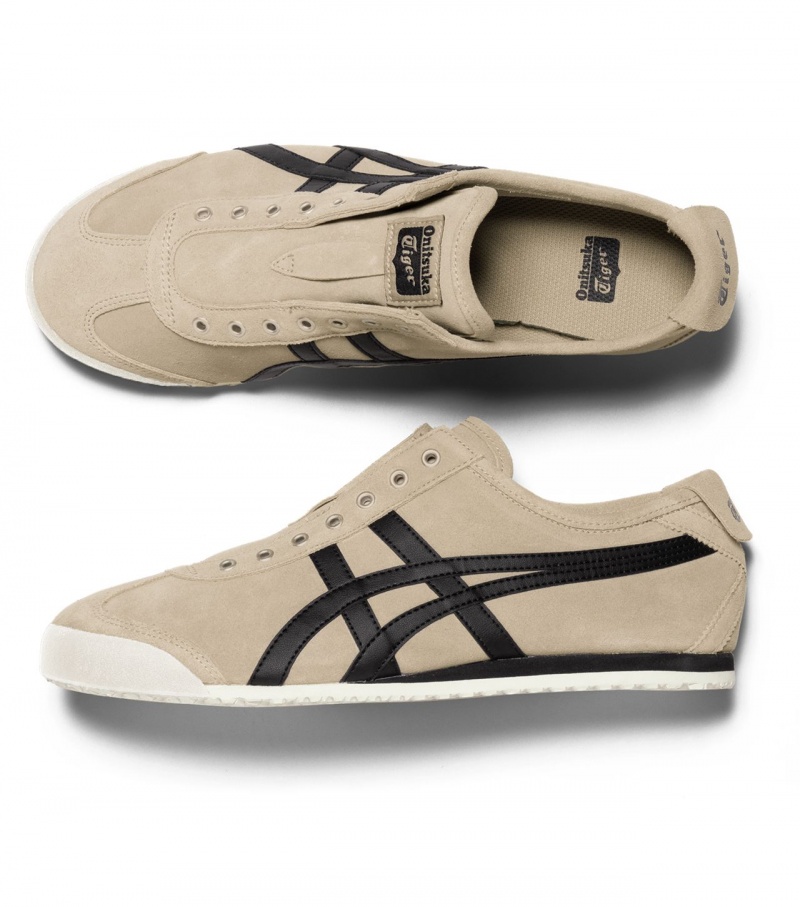 Men's Onitsuka Tiger Mexico 66 Slip-On Mexico 66 Black | 68152-WCRM