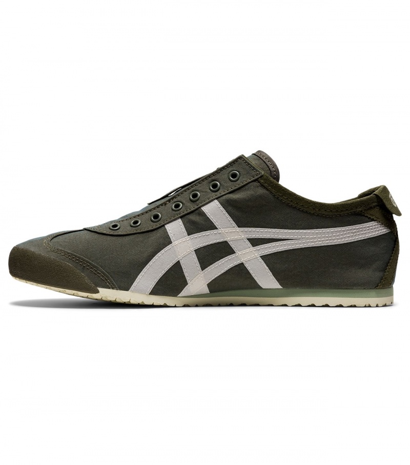 Men's Onitsuka Tiger Mexico 66 Slip-On Mexico 66 Green | 92854-JWHF