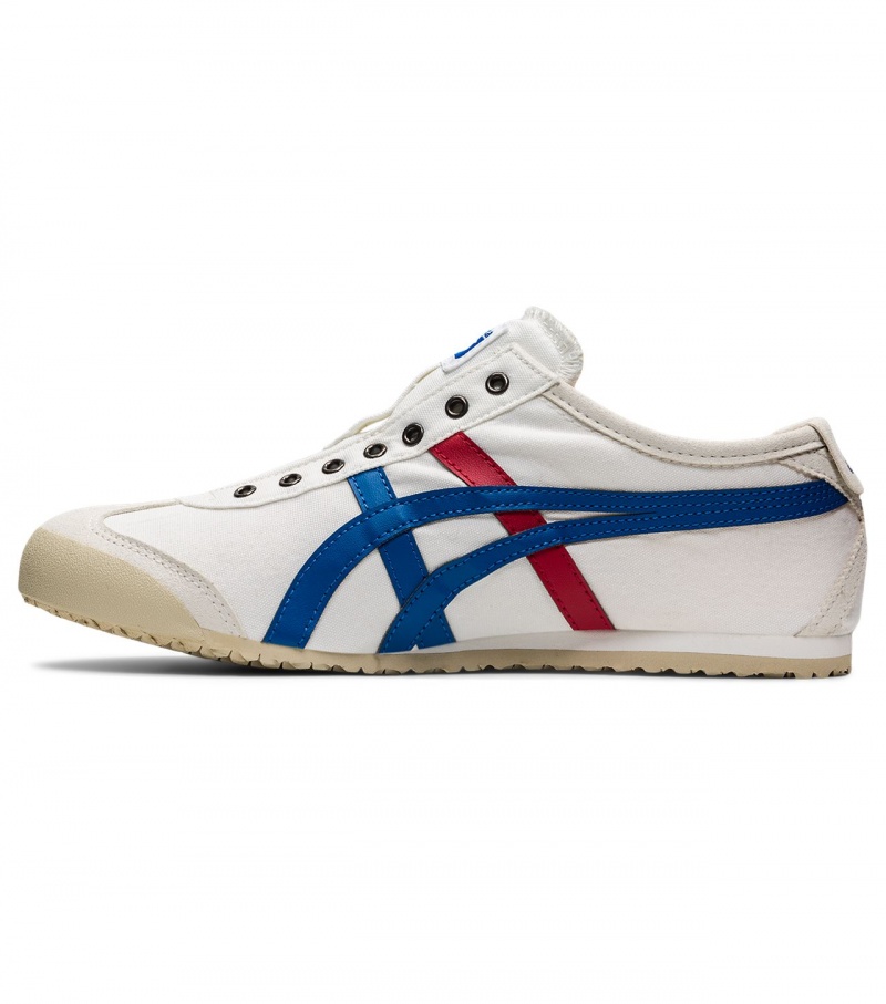 Men's Onitsuka Tiger Mexico 66 Slip-On Mexico 66 White | 82467-KQRA