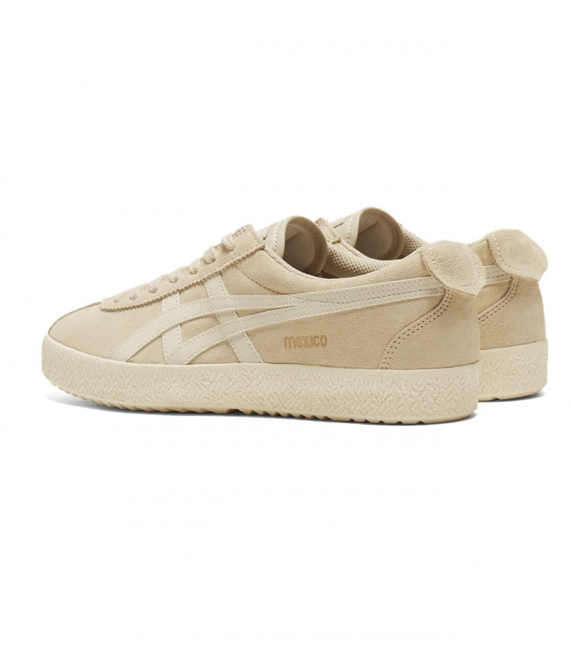 Men's Onitsuka Tiger Mexico Delegation Low Tops Light Yellow / Cream | 04728-FRQY