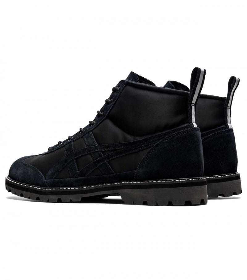 Men's Onitsuka Tiger Mexico Rinkan High Tops Black | 51402-QEPB