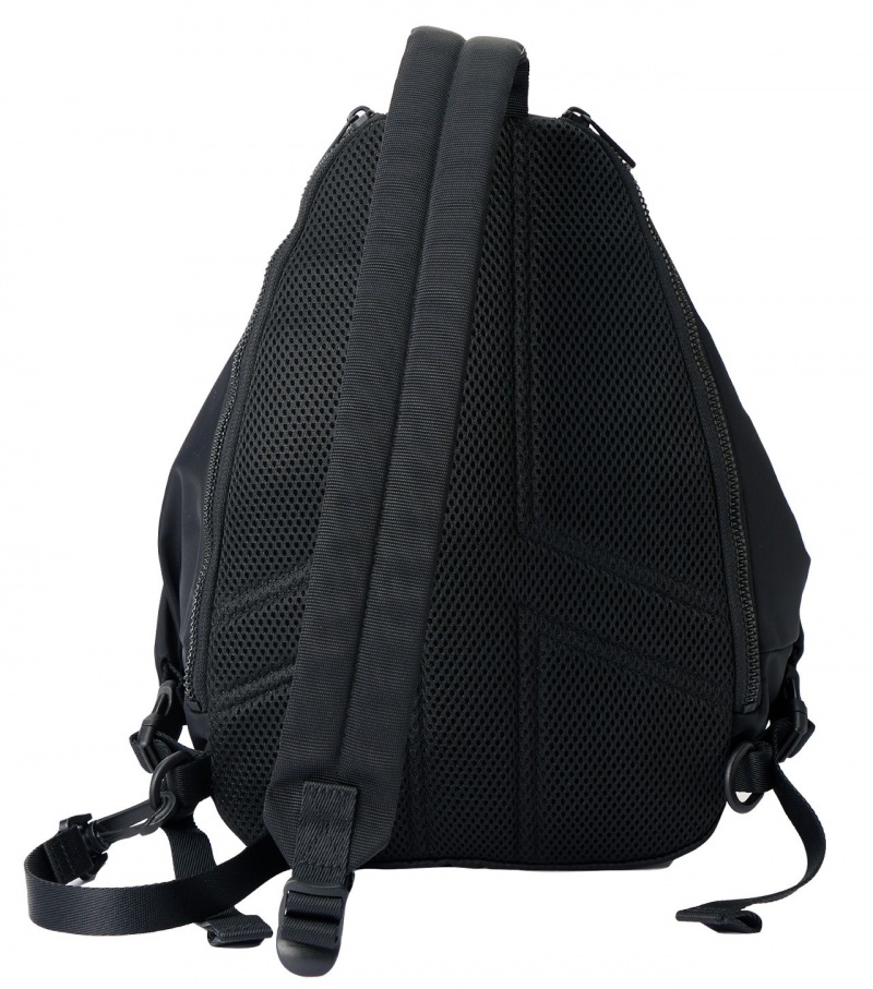 Men's Onitsuka Tiger Mini Back Pack Bags Black | 19725-DIPH