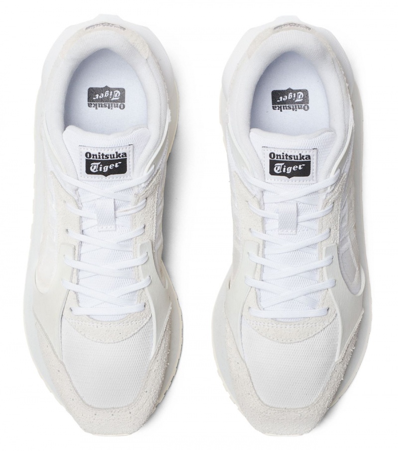 Men's Onitsuka Tiger Moage Co Slip Ons White | 69153-PTRC