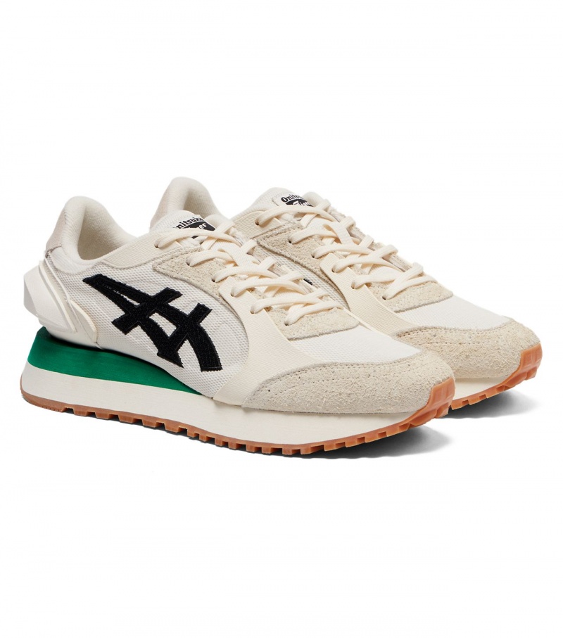 Men's Onitsuka Tiger Moage Co Sneakers Cream / Black | 20346-SYOU