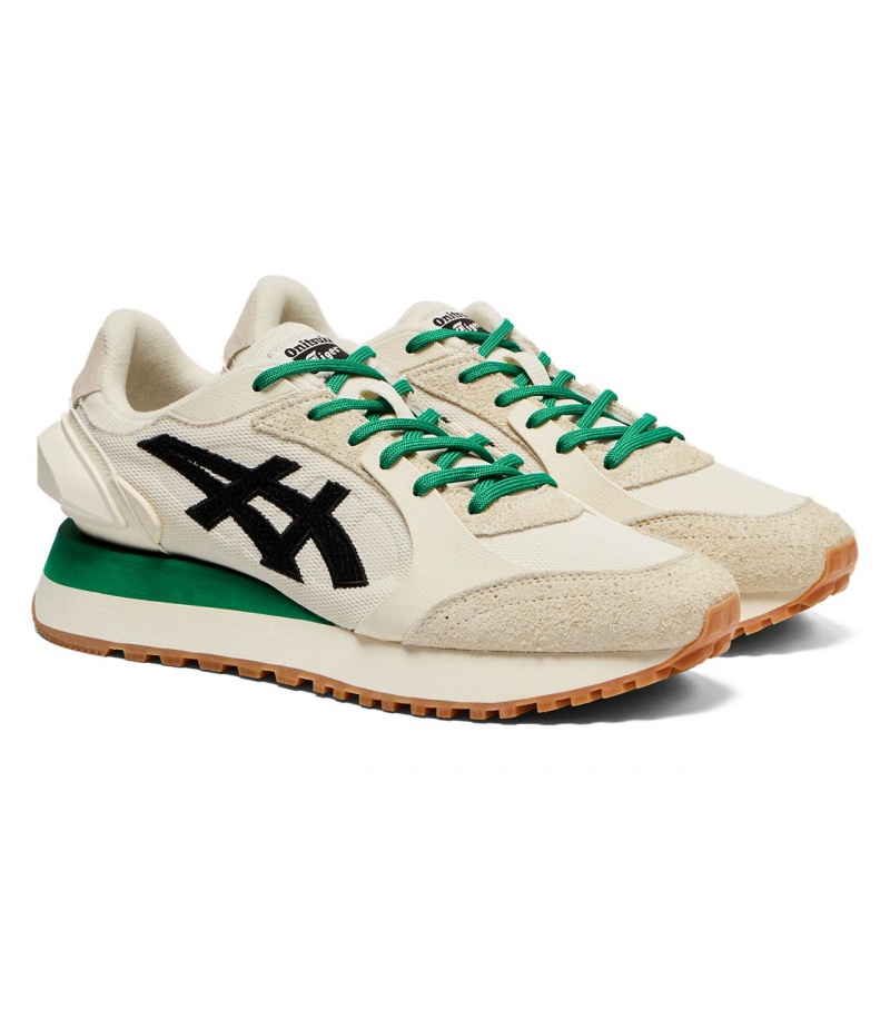 Men's Onitsuka Tiger Moage Co Sneakers Cream / Black | 20346-SYOU