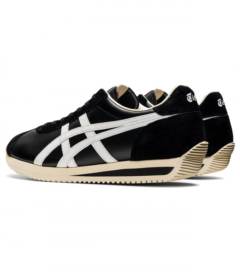 Men's Onitsuka Tiger Moal 77 Nm Sneakers Black / White | 65049-SFBP