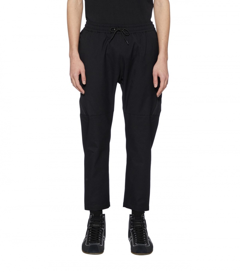 Men's Onitsuka Tiger Pants Black | 07485-BKJF