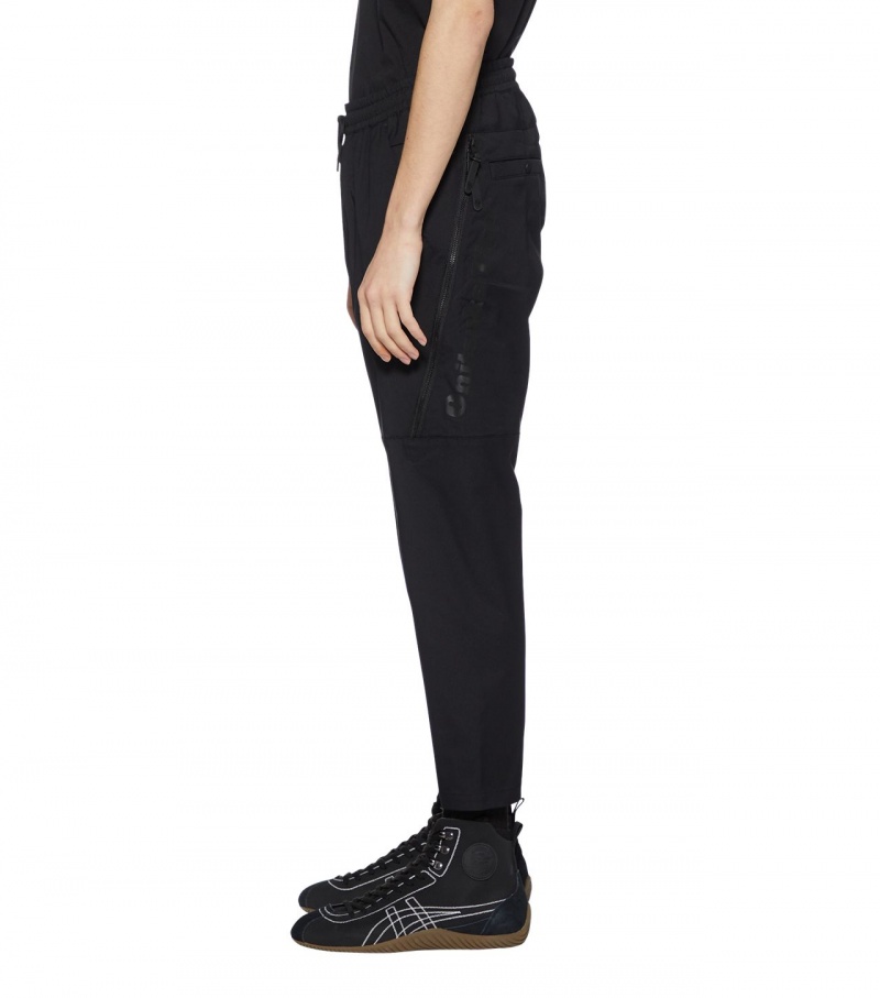 Men's Onitsuka Tiger Pants Black | 07485-BKJF