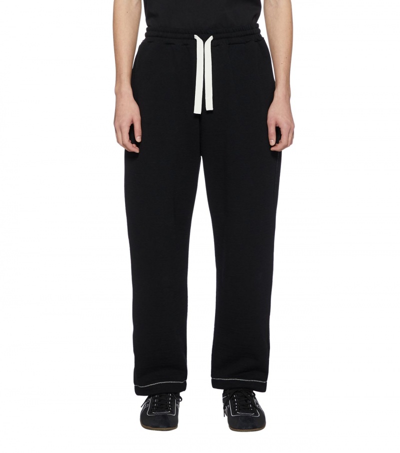 Men's Onitsuka Tiger Pants Black | 10725-SZEF