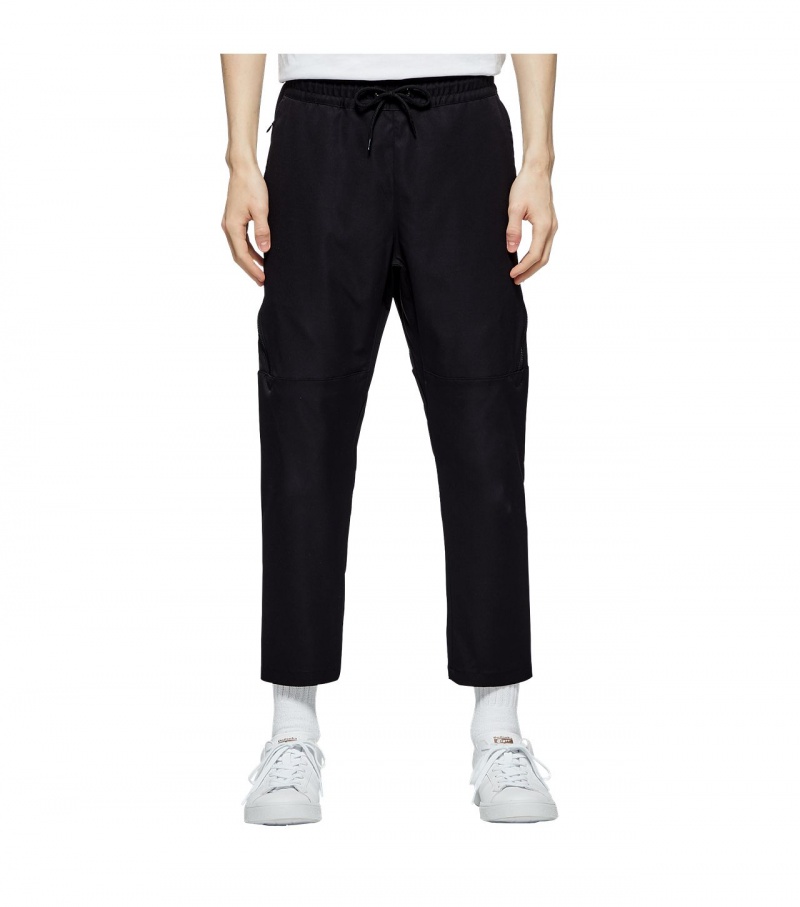 Men's Onitsuka Tiger Pants Black | 35104-FSDE