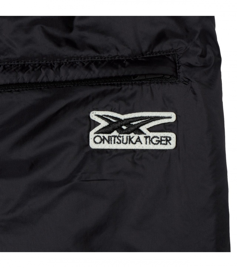 Men's Onitsuka Tiger Pants Black | 54813-AQYX