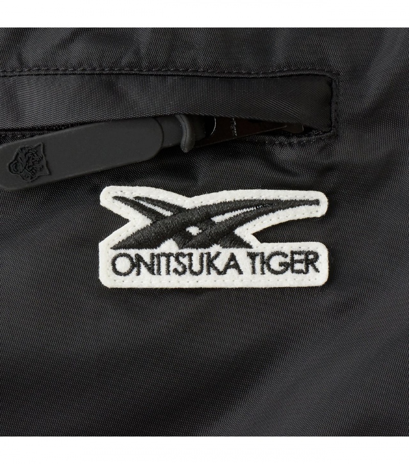 Men's Onitsuka Tiger Pants Black | 81624-EACB