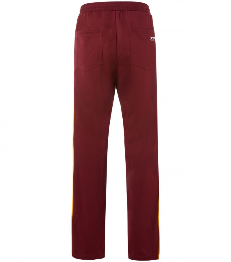 Men's Onitsuka Tiger Pants Burgundy | 89276-RIWD