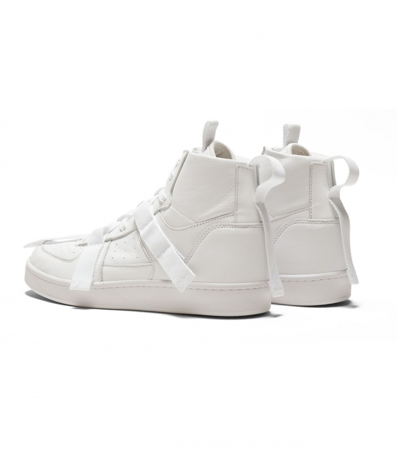 Men's Onitsuka Tiger Petal Boots White | 46019-TQJN