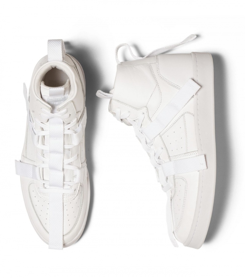 Men's Onitsuka Tiger Petal Boots White | 46019-TQJN