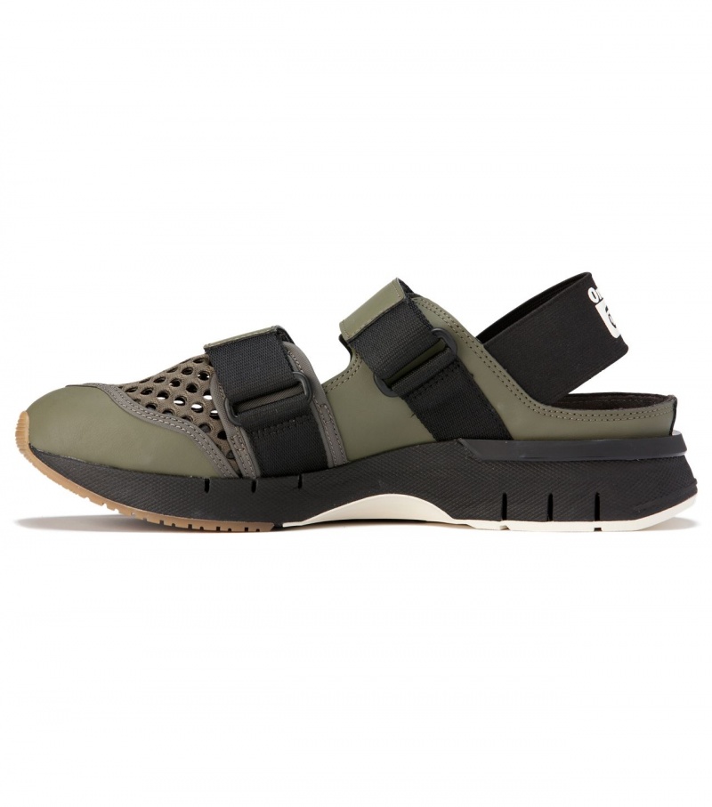 Men's Onitsuka Tiger Rebilac Sandal Sandals Green | 98301-LUHR