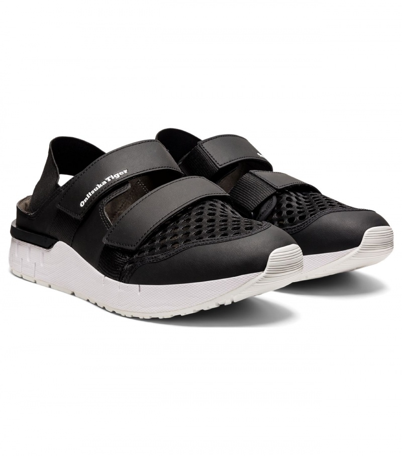 Men's Onitsuka Tiger Rebilac Sandal Sandals Black | 78051-TLNK