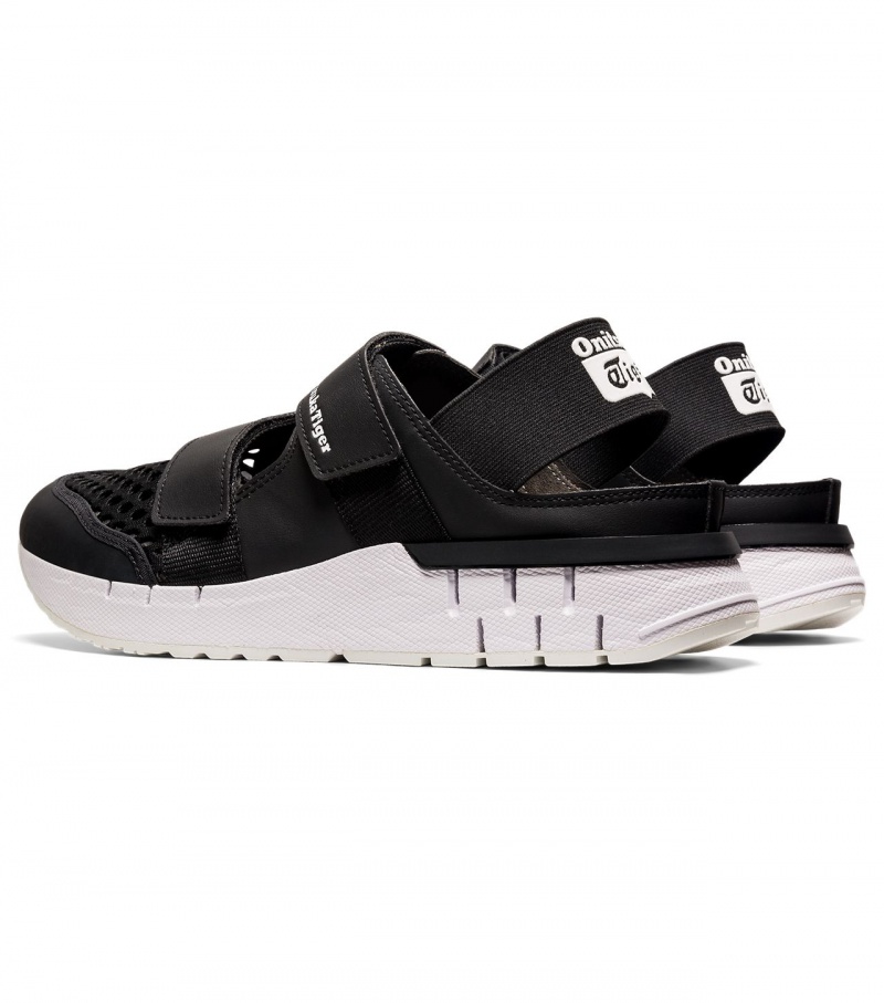 Men's Onitsuka Tiger Rebilac Sandal Sandals Black | 78051-TLNK