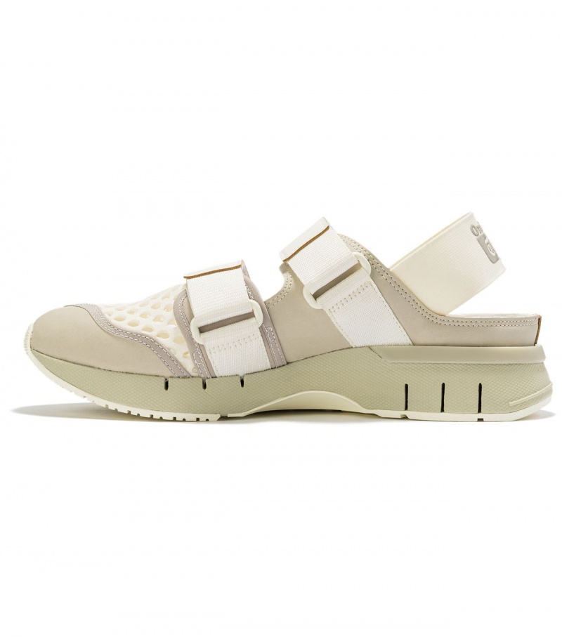 Men's Onitsuka Tiger Rebilac Sandal Sandals Cream | 76910-ALNU