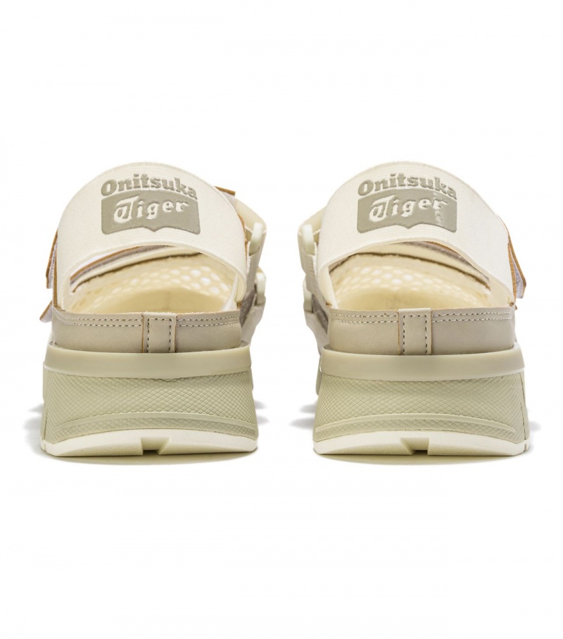 Men's Onitsuka Tiger Rebilac Sandal Sandals Cream | 76910-ALNU