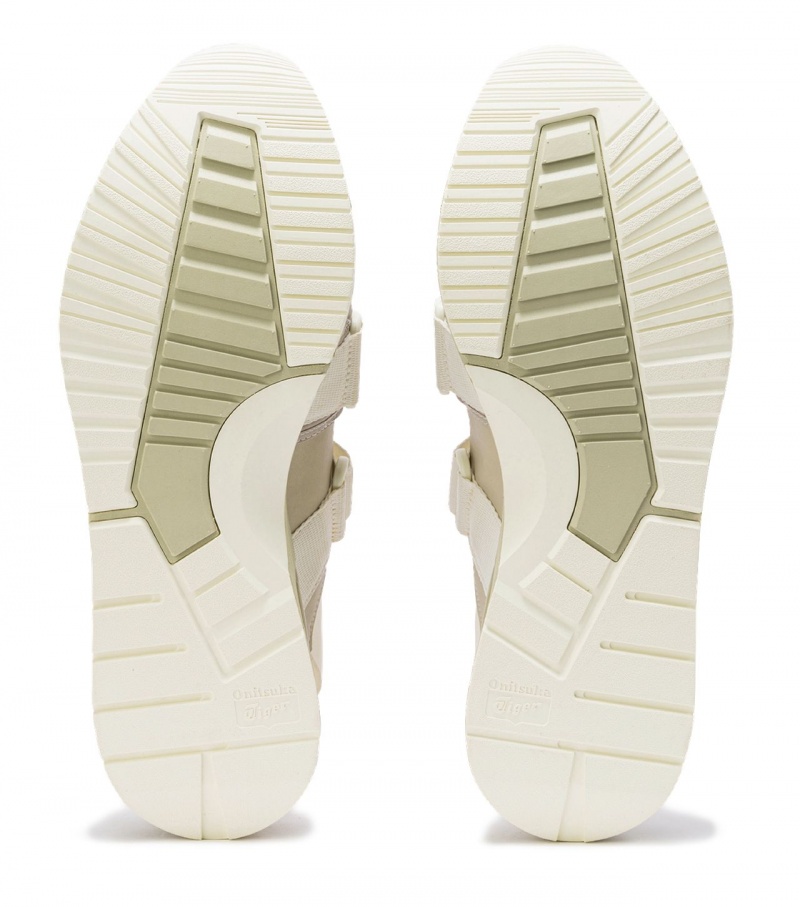 Men's Onitsuka Tiger Rebilac Sandal Sandals Cream | 76910-ALNU