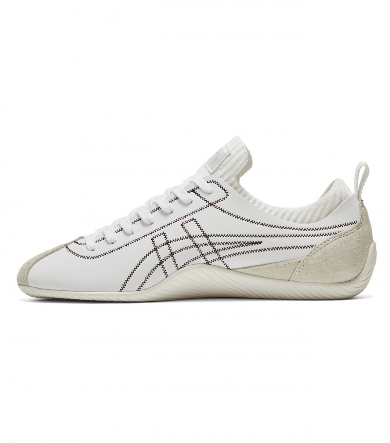 Men's Onitsuka Tiger Sclaw Low Tops White / Black | 26840-MPZE