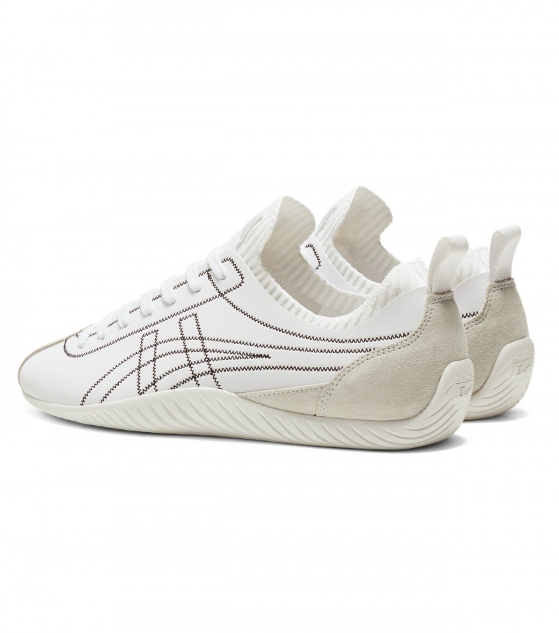 Men's Onitsuka Tiger Sclaw Low Tops White / Black | 26840-MPZE