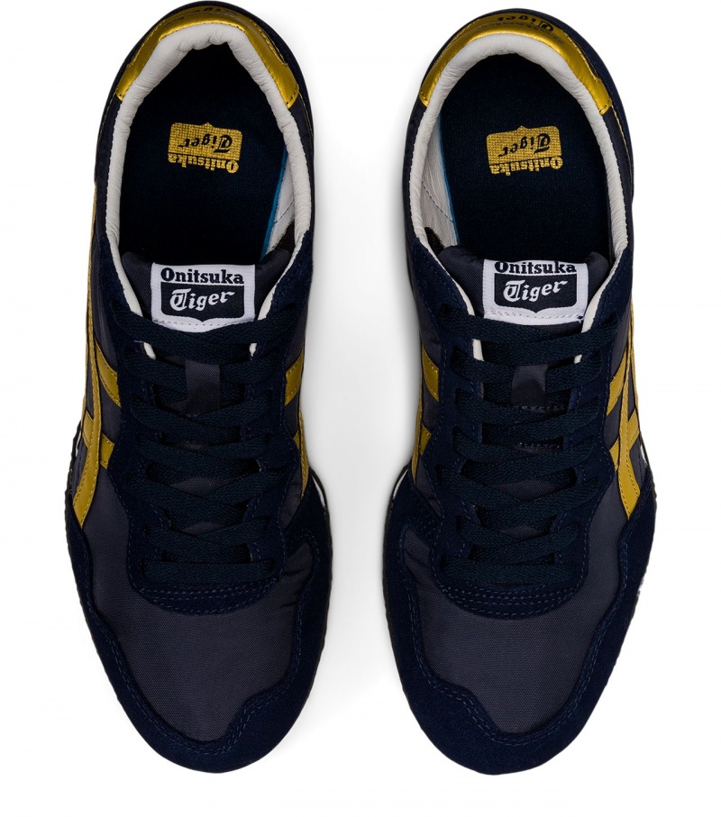 Men's Onitsuka Tiger Serrano Sneakers Gold | 69078-XOFS