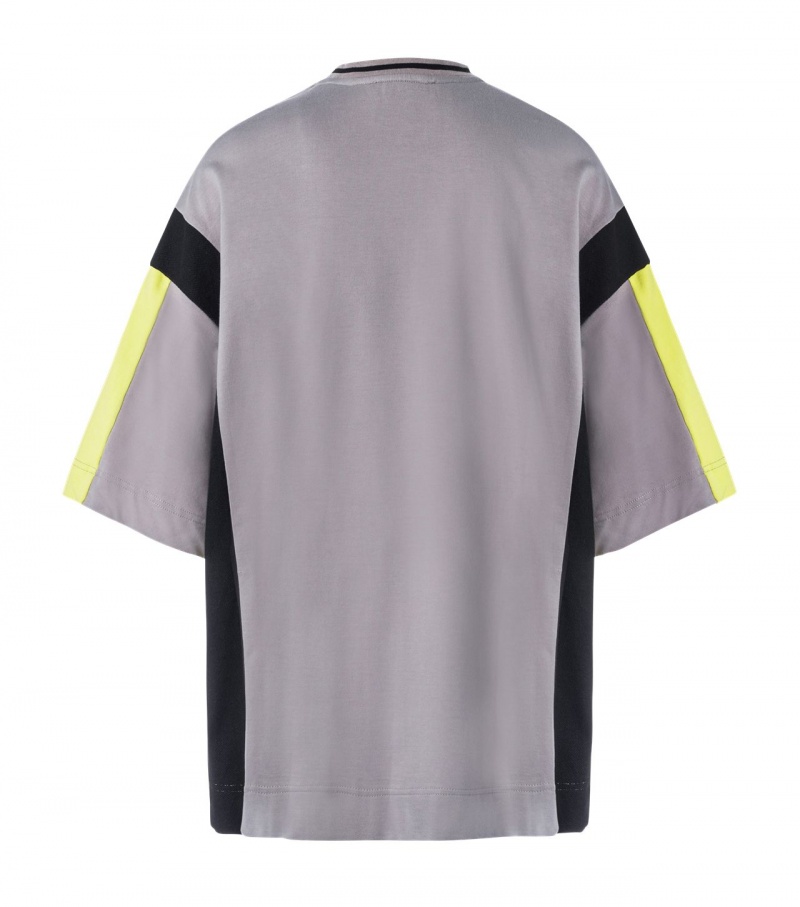 Men's Onitsuka Tiger Shirts Yellow | 25879-YPMG